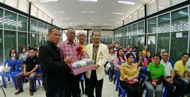 ต้อนรับคณะทัศนศึกษาดูงานจากเทศบาลตำบลบางกระทึก จังหวัดนครปฐม
