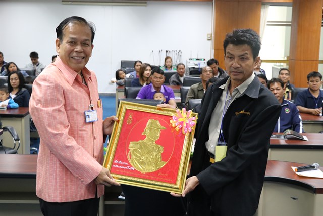 ต้อนรับคณะทัศนศึกษาดูงานจากเทศบาลตำบลโพธิ์ชัย จังหวัดร้อยเอ็ด