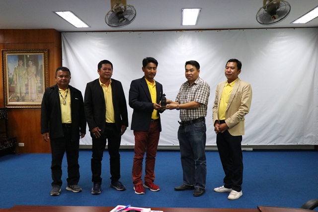 ต้อนรับคณะทัศนศึกษาดูงานจากเทศบาลตำบลแสลง จังหวัดจันทบุรี