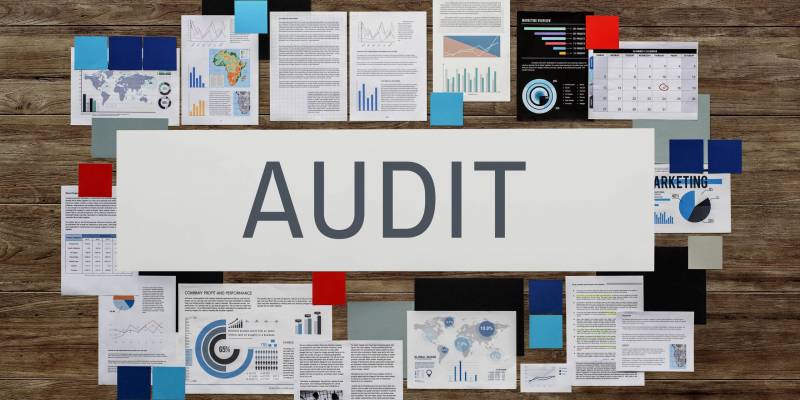 Audit Compliance Evaluation Financial Statement Concept