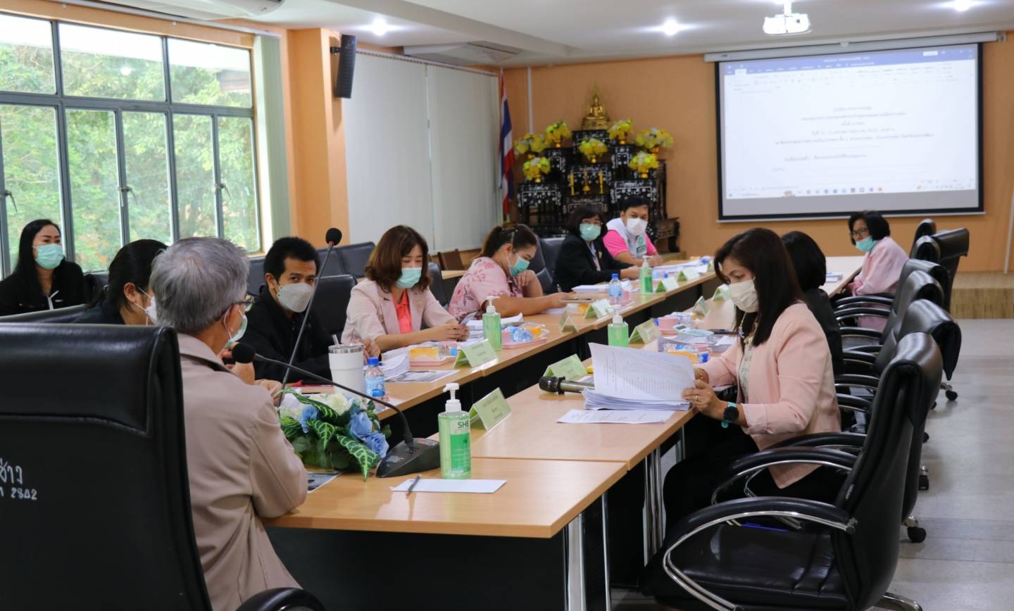 ประชุมคณะอนุกรรมการกองทุนหลักประกันสุขภาพเทศบาลเมืองปากช่อง ครั้งที่ 2/2566