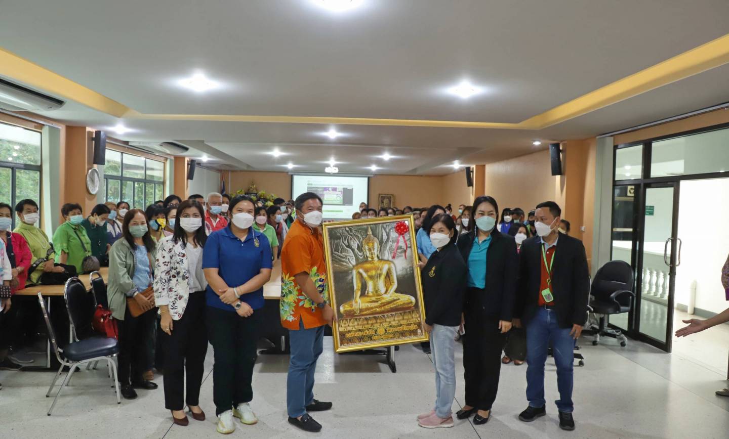 ต้อนรับคณะศึกษาดูงานเทศบาลเมืองปู่เจ้าสมิงพราย จังหวัดสมุทรปราการ