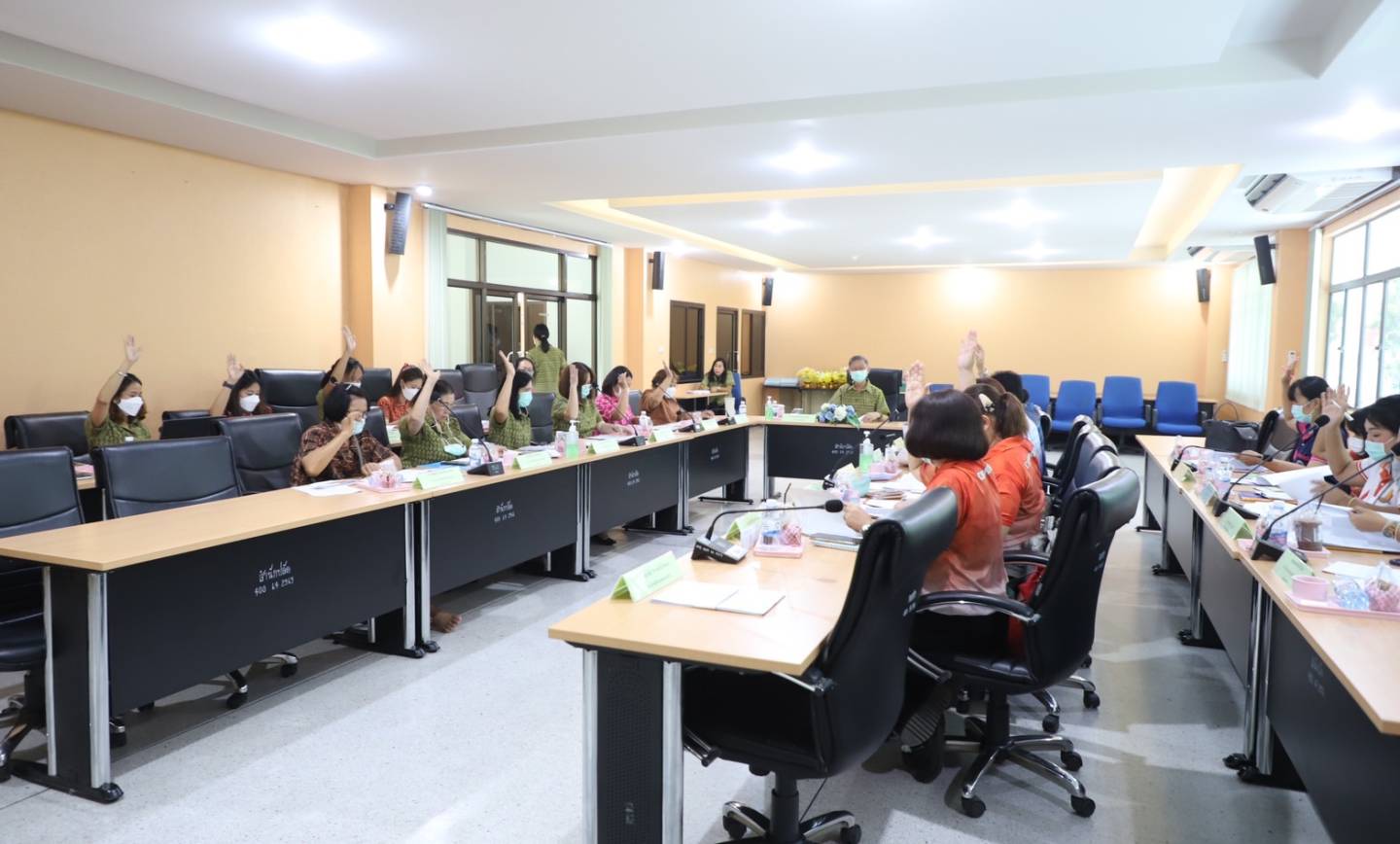 ประชุมคณะอนุกรรมการกองทุนหลักประกันสุขภาพเทศบาลเมืองปากช่อง ครั้งที่ 3/2566