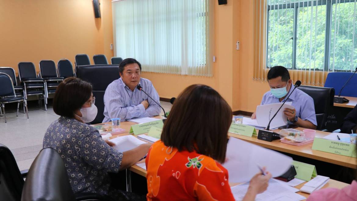 ประชุมคณะกรรมการกองทุนหลักประกันสุขภาพเทศบาลเมืองปากช่อง ครั้งที่ 4/2566