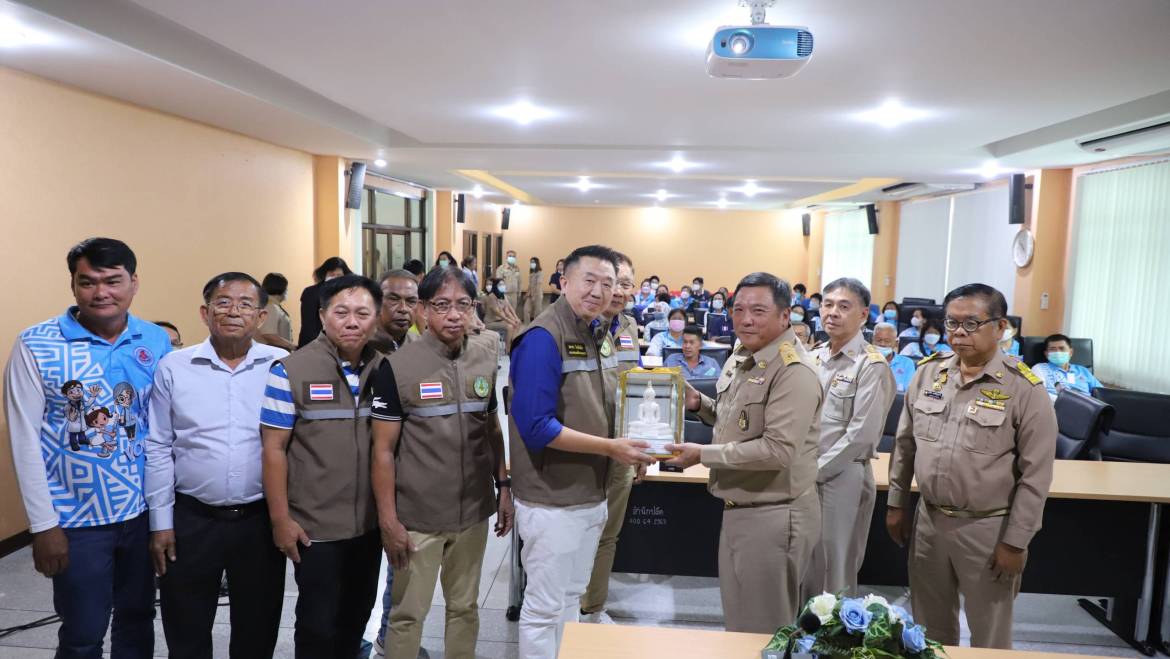 ต้อนรับคณะศึกษาดูงานจากเทศบาลตำบลเทพราช จังหวัดฉะเชิงเทรา