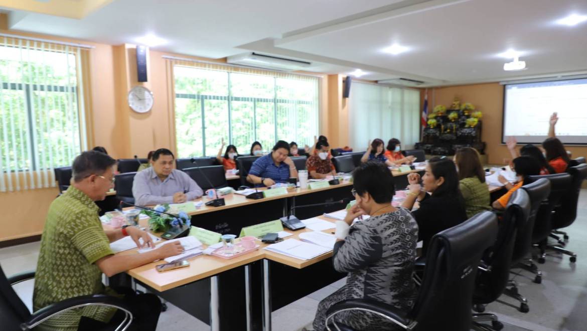 ประชุมคณะอนุกรรมการกองทุนหลักประกันสุขภาพเทศบาลเมืองปากช่อง ครั้งที่ 5/2566