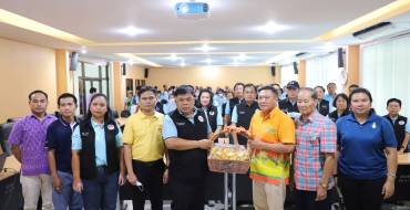ต้อนรับคณะทัศนศึกษาดูงานจากเทศบาลตำบลบางหลวง จังหวัดนครปฐม