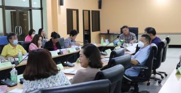 ประชุมคณะกรรมการกองทุนหลักประกันสุขภาพเทศบาลเมืองปากช่อง ครั้งที่ 5/2566