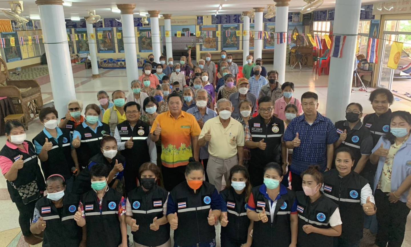 โครงการรณรงค์ป้องกันโรคติดเชื้อ Covid- 19 รู้ทันภาวะ Long covid ในชุมชนหนองสาหร่าย