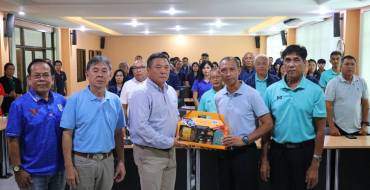 ต้อนรับคณะทัศนศึกษาดูงานจากเทศบาลตำบลราไวย์ จังหวัดภูเก็ต