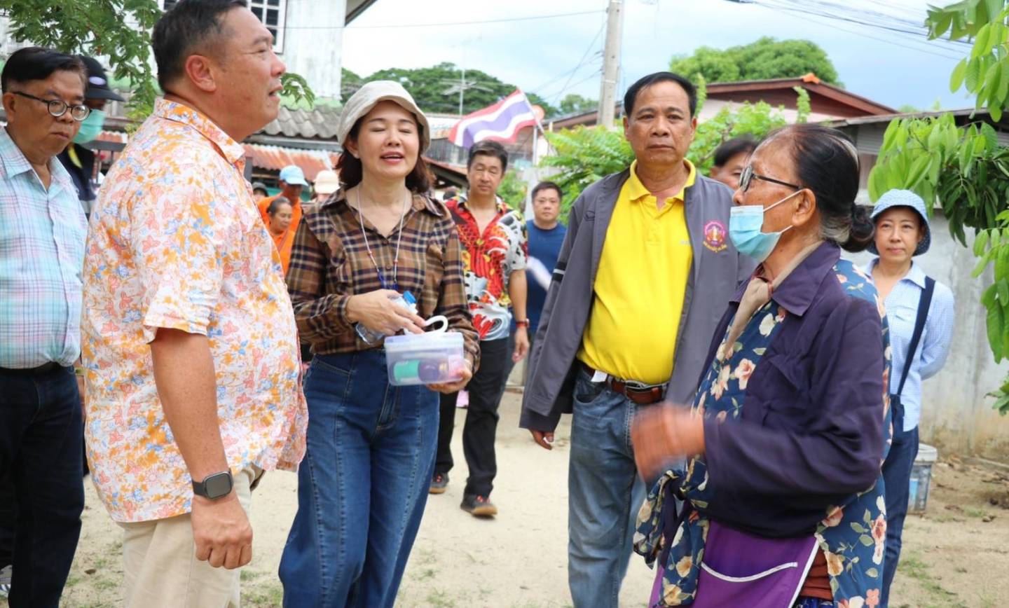 โครงการเทศบาลเคลื่อนที่ชุมชนท่าเลื่อนสามัคคี และชุมชนบ้านน้อยทุ่งสว่าง