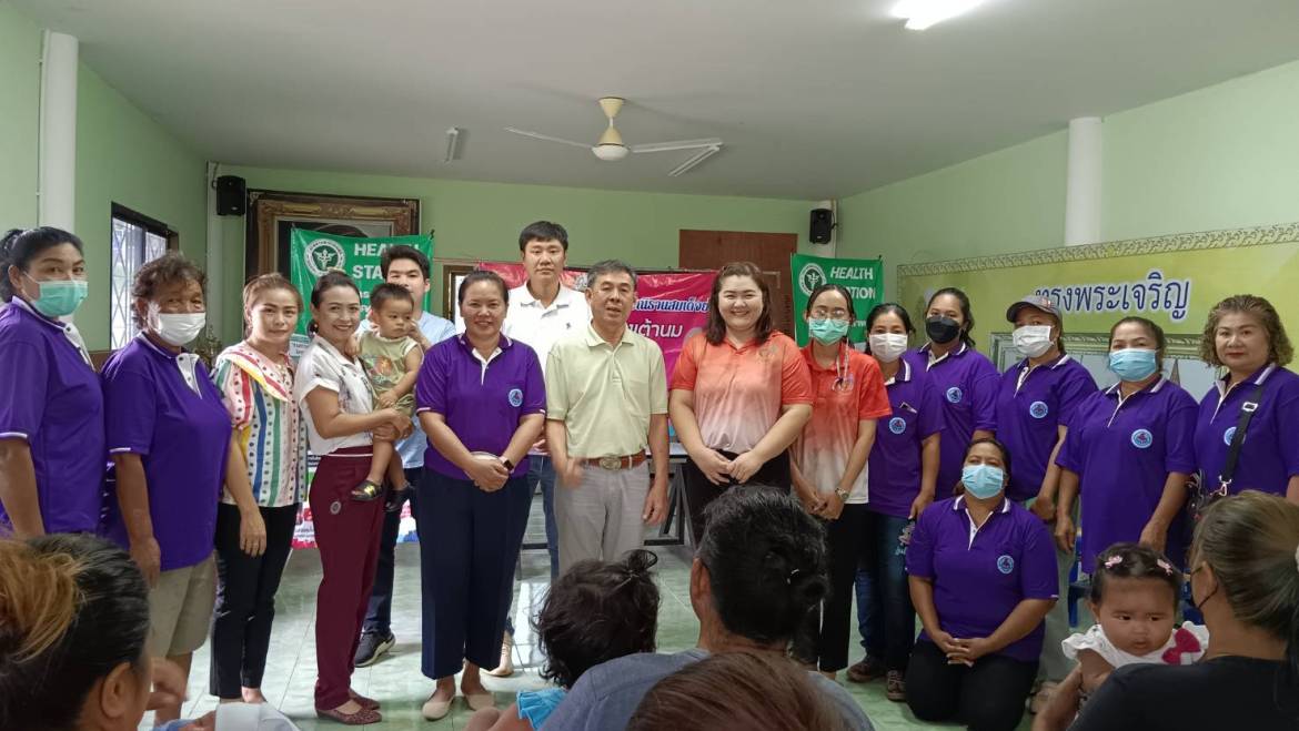 โครงการส่งเสริมโภชนาการและสุขภาพอนามัยแม่และเด็ก ชุมชนวัดเทพสถิตย์
