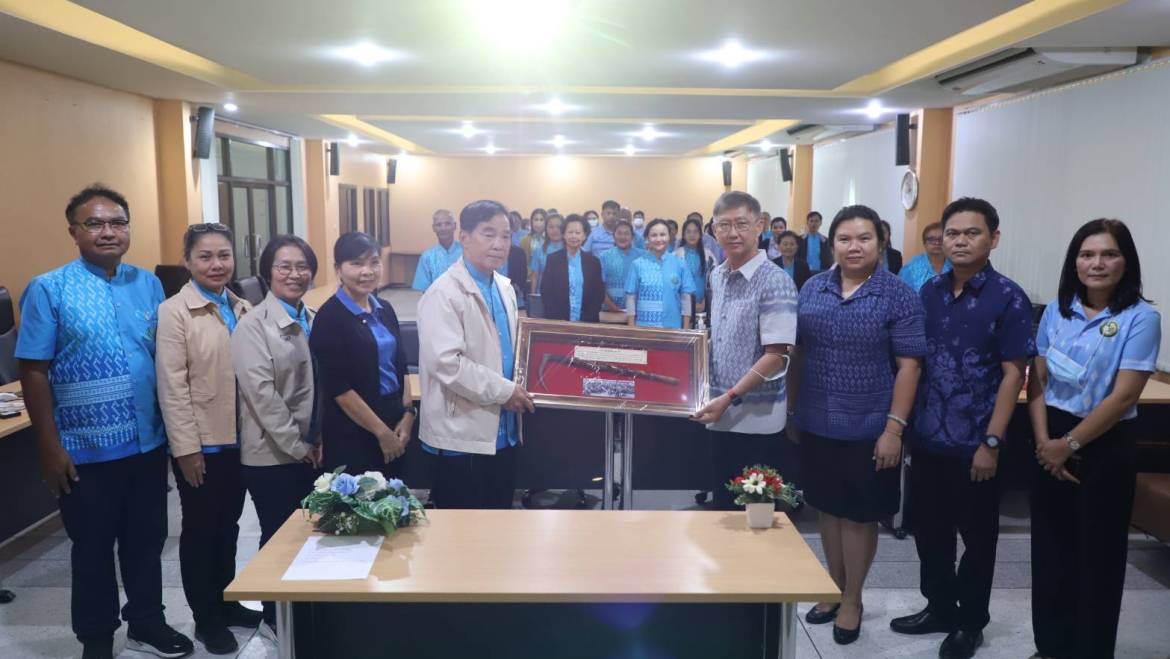 ต้อนรับคณะศึกษาดูงาน จากเทศบาลเมืองสุรินทร์