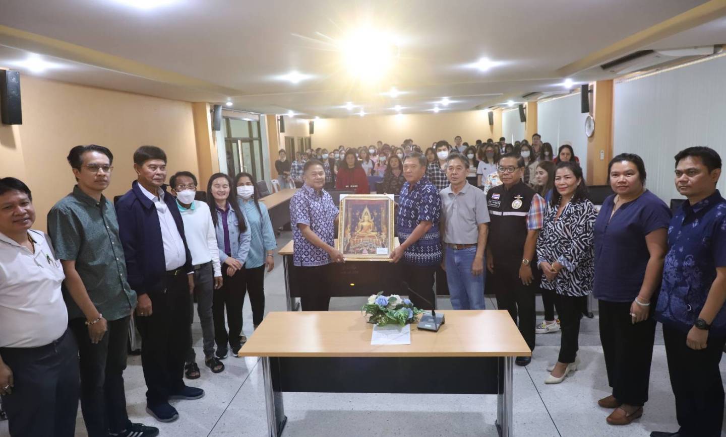 ต้อนรับคณะศึกษาดูงานจากเทศบาลเมืองบางแก้ว