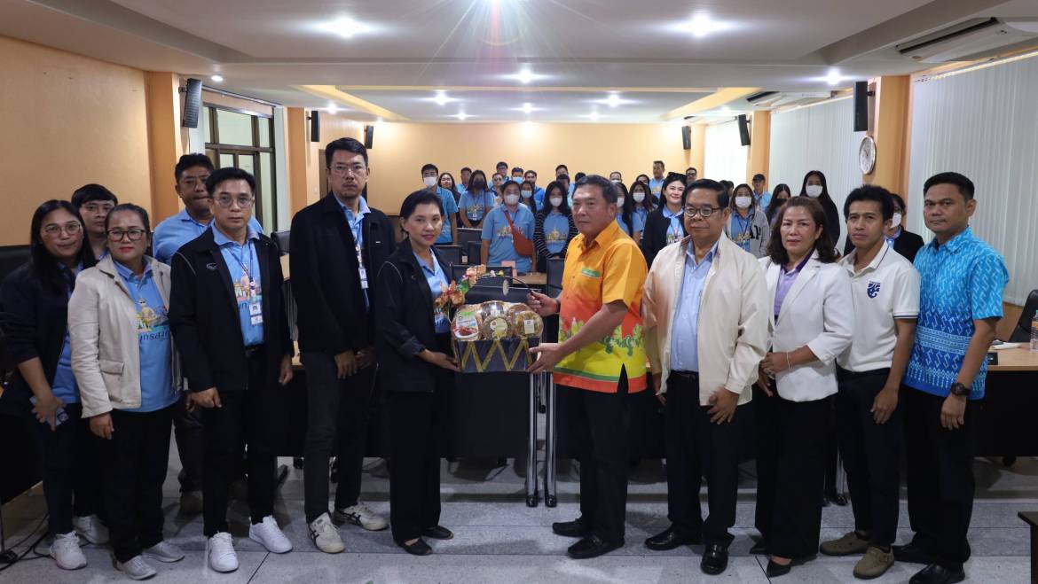 ต้อนรับคณะศึกษาดูงานจากองค์การบริหารส่วนตำบลบางกระเจ้า