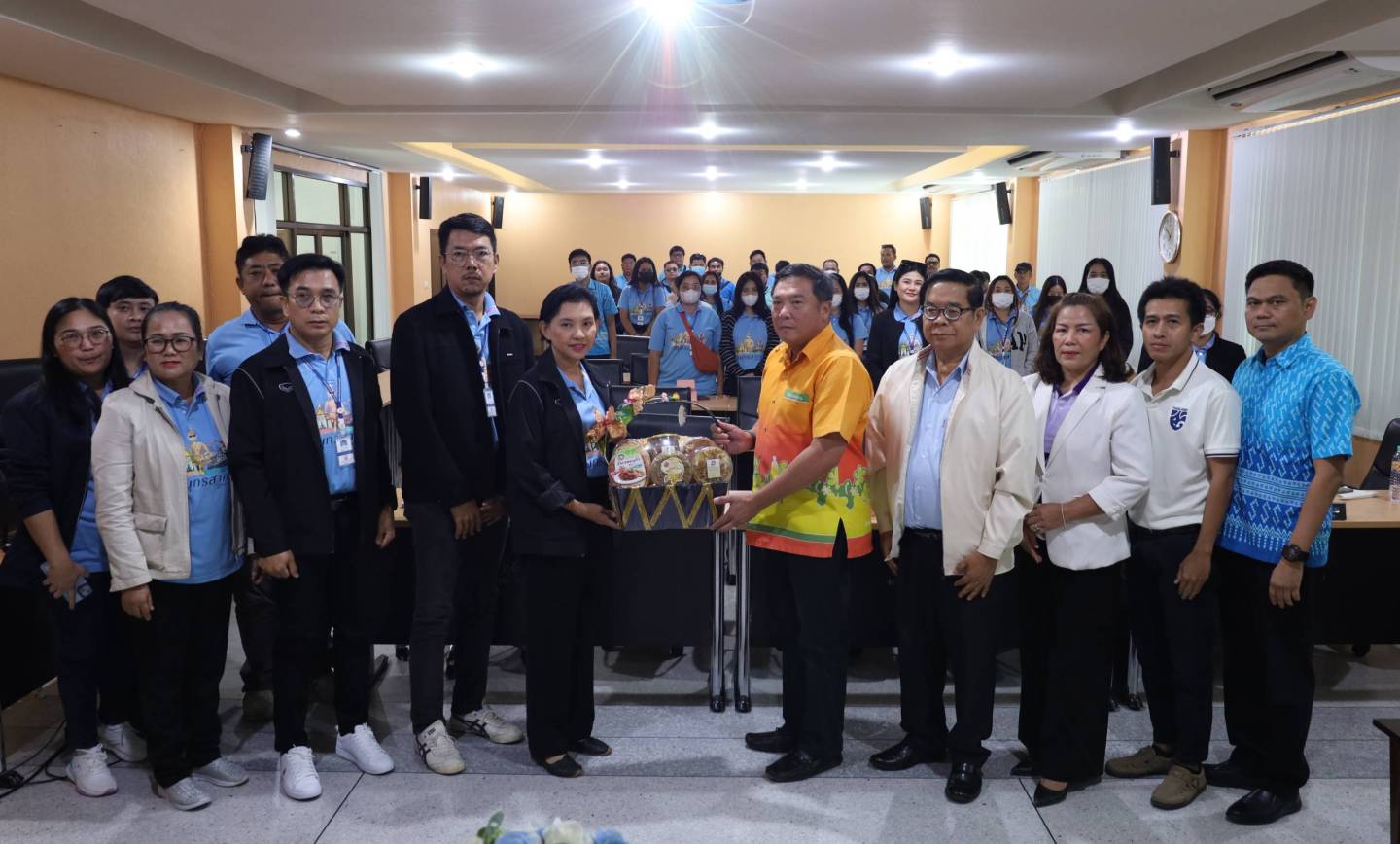 ต้อนรับคณะศึกษาดูงานจากองค์การบริหารส่วนตำบลบางกระเจ้า