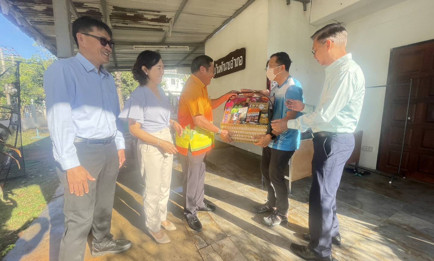 ออกเยี่ยมและอวยพรหน่วยงานอำเภอปากช่อง เนื่องในเทศกาลปีใหม่ 2567