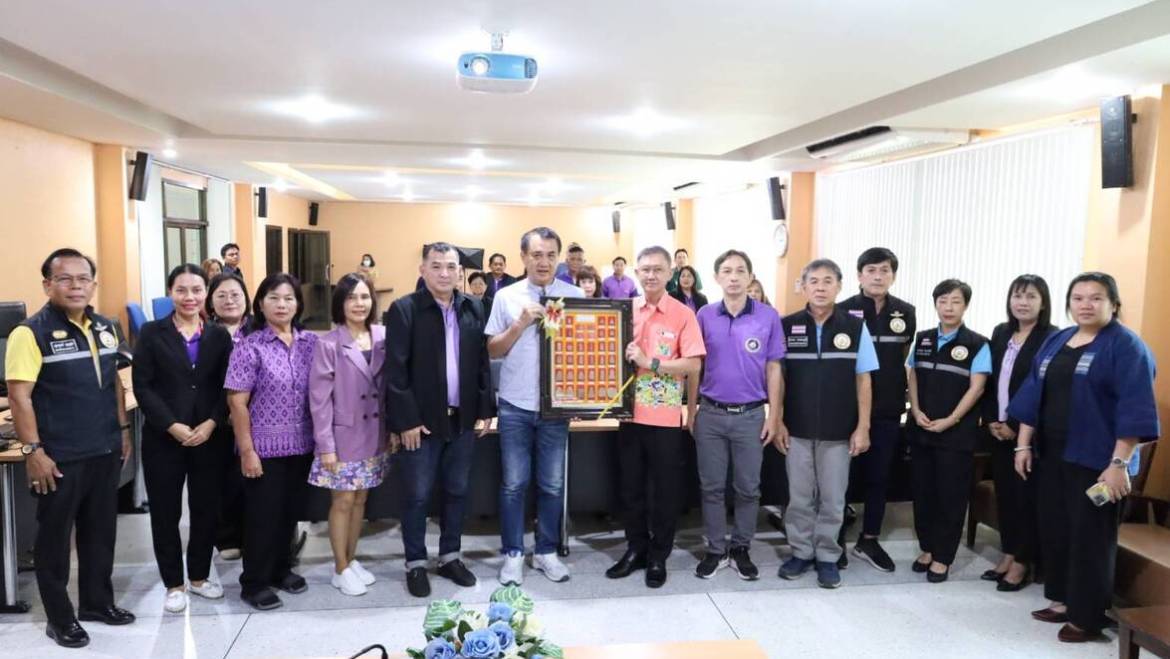 ต้อนรับคณะศึกษาดูจากเทศบาลเมืองกำแพงเพชร