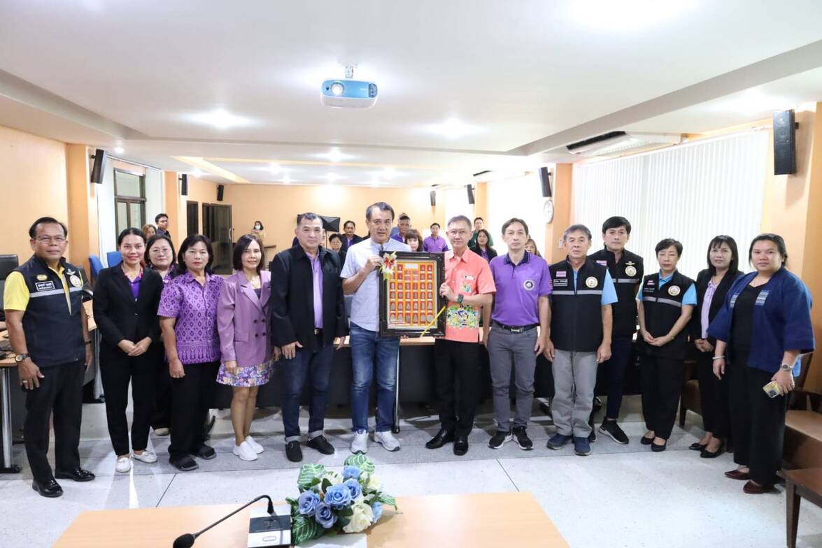ต้อนรับคณะศึกษาดูจากเทศบาลเมืองกำแพงเพชร