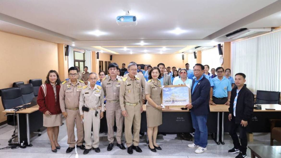 ต้อนรับคณะศึกษาดูงานจากเทศบาลตำบลนางัว