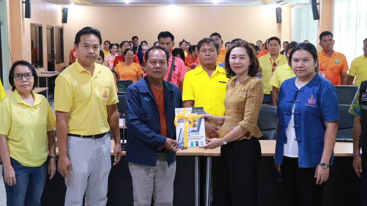 ต้อนรับคณะศึกษาดูงาน จากเทศบาลตำบลเปือยน้อย อำเภอเปือยน้อย จังหวัดขอนแก่น