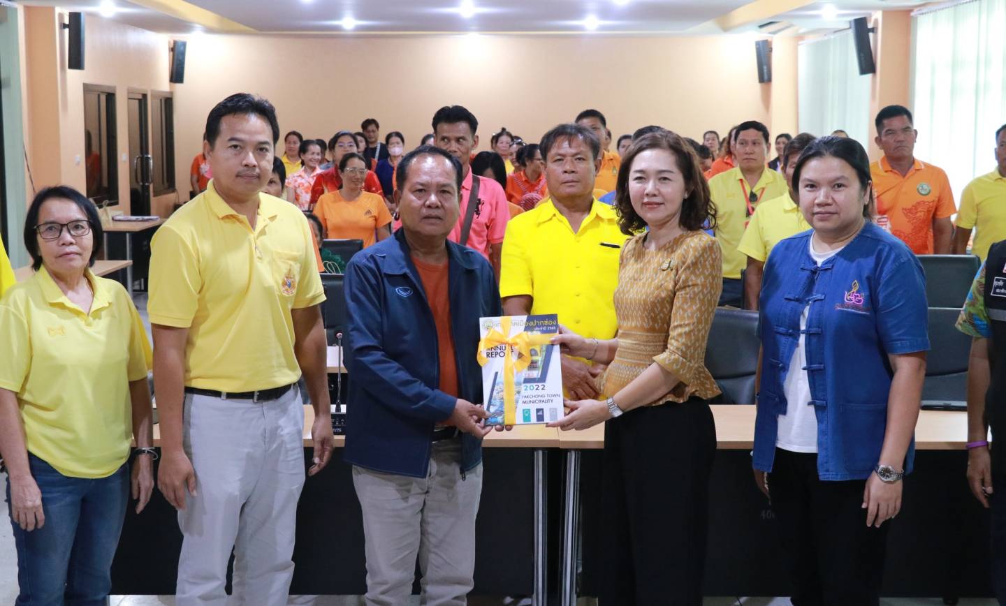 ต้อนรับคณะศึกษาดูงาน จากเทศบาลตำบลเปือยน้อย อำเภอเปือยน้อย จังหวัดขอนแก่น