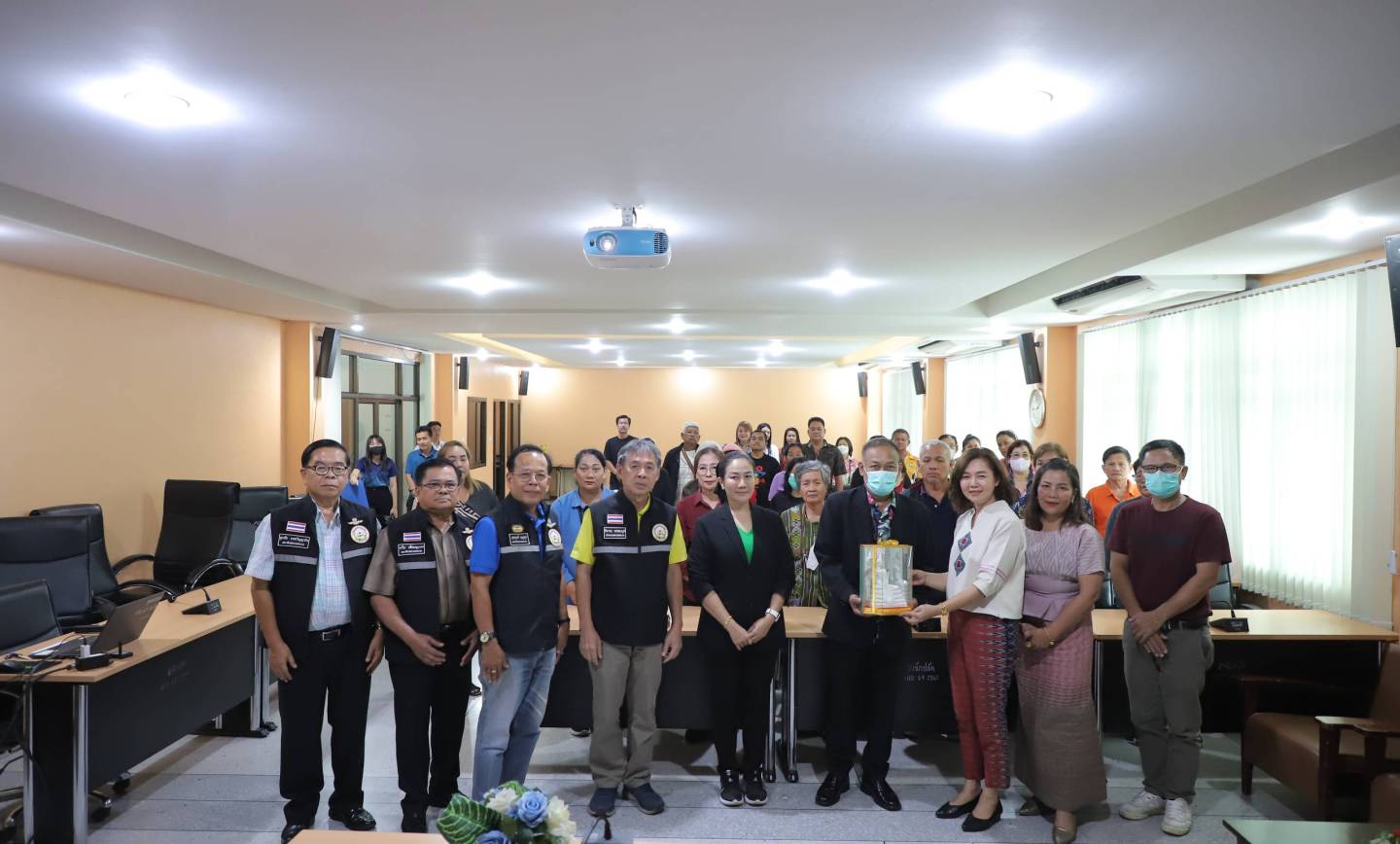 ต้อนรับคณะศึกษาดูงานจากเทศบาลตำบลศาลาแดง
