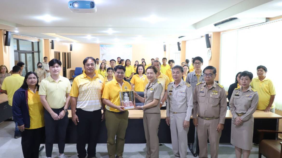 ต้อนรับคณะศึกษาดูงาน จาก องค์การบริหารส่วนตำบลบางตีนเป็ด