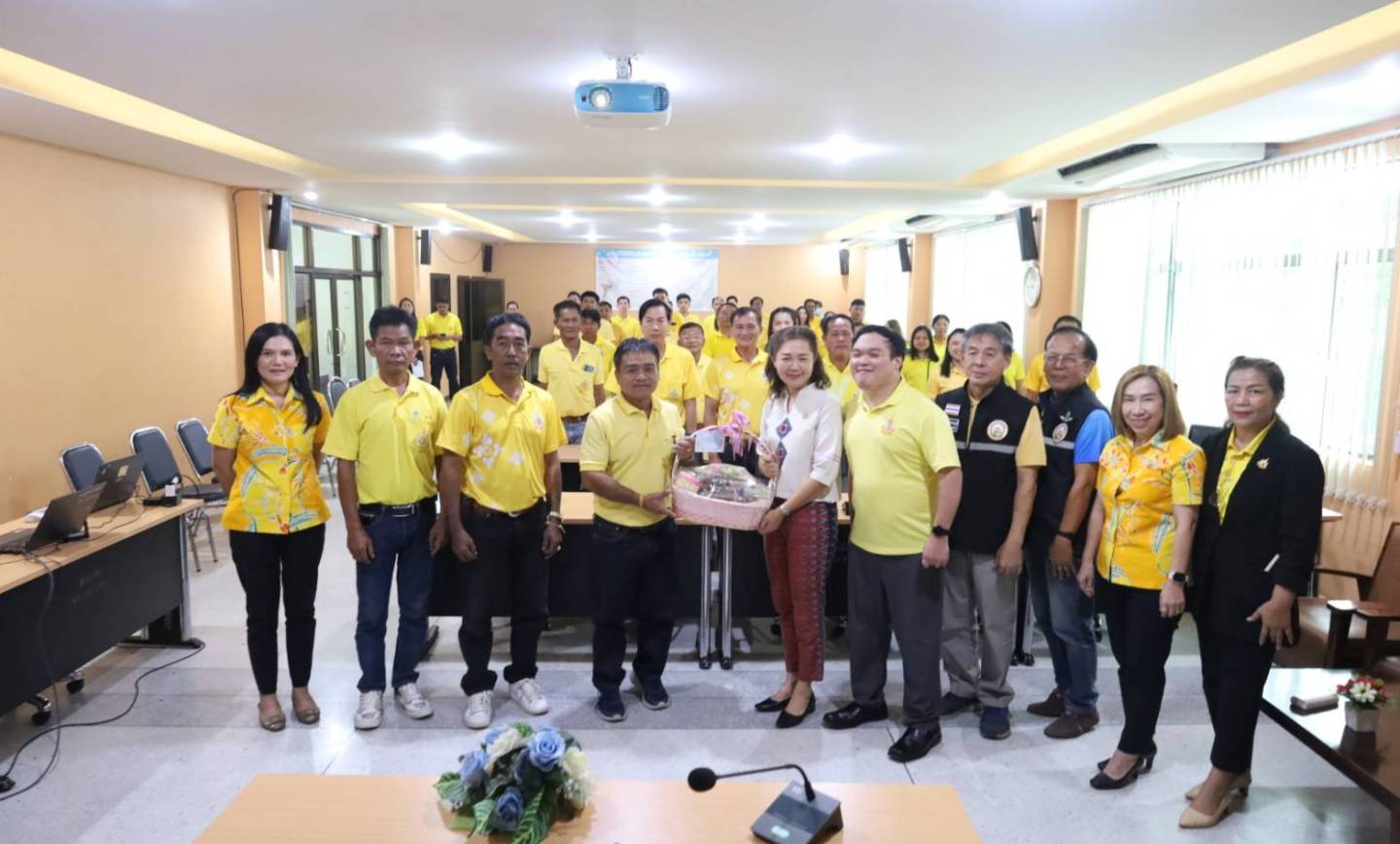 ต้อนรับคณะศึกษาดูงานองค์การบริหารส่วนตำบลกลัดหลวง