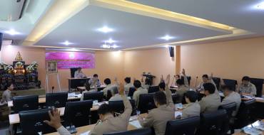 ประชุมสภาเทศบาลเมืองปากช่อง สมัยสามัญ สมัยแรก ประจำปี 2568
