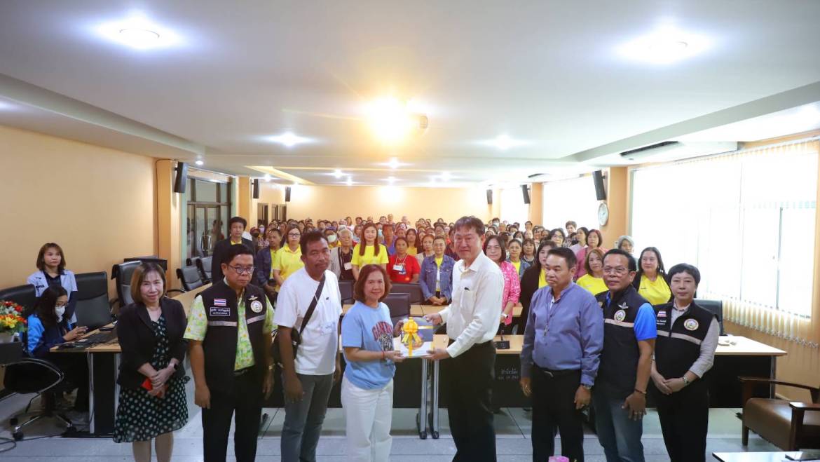 ต้อนรับคณะศึกษาดูงานจาก องค์การบริหารส่วนตำบลหนองอิรุณ จังหวัดชลบุรี