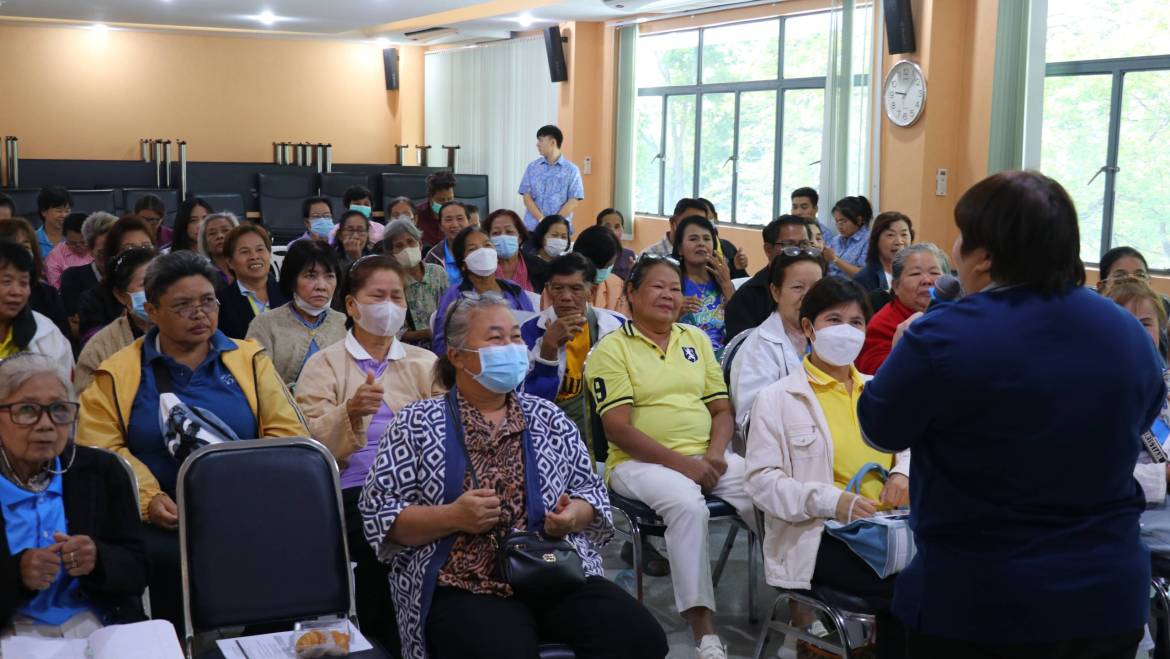 โครงการจัดอบรมเพื่อพัฒนาศักยภาพบทบาทคนพิการและผู้สูงอายุในชุมชน ประจำปีงบประมาณ 2568 ภายใต้กิจกรรม “ดูแลใส่ใจ ห่วงใยสุขภาพ”