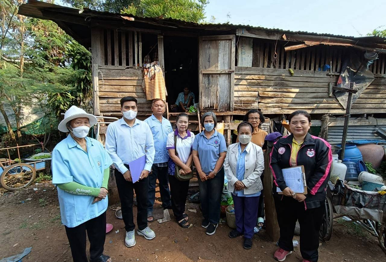 ลงพื้นที่ตรวจสอบข้อเท็จจริงกรณีผู้ประสบปัญหาทางสังคม