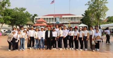 ประธานคณะกรรมการประจำเทศบาลเมืองปากช่อง นำคณะกรรมการการเลือกตั้ง พร้อมด้วยหัวหน้าส่วนราชการ จัดกิจกรรมเดินรณรงค์เชิญชวนประชาชนผู้มีสิทธิเลือกตั้ง ในเขตเทศบาลเมืองปากช่อง