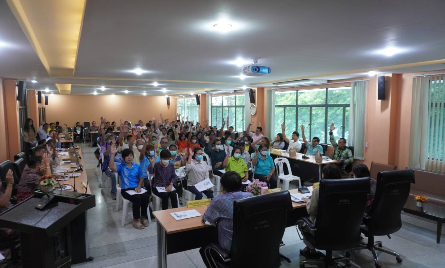ประชุมประชาคมเมืองปากช่อง เพื่อพิจารณาร่างแผนพัฒนาท้องถิ่น เพิ่มเติมครั้งที่ 1/2568 และร่างแผนพัฒนาท้องถิ่น เปลี่ยนแปลงครั้งที่ 2/2568 (พ.ศ.2566-2570)