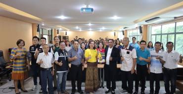 ต้อนรับคณะศึกษาดูงานจากเทศบาลตำบลเหมือง จ.ชลบุรี
