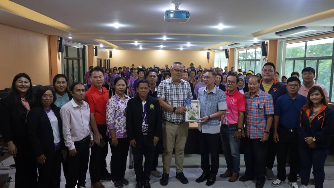 ต้อนรับคณะศึกษาดูงานจากเทศบาลเมืองสตูล จ.สงขลา
