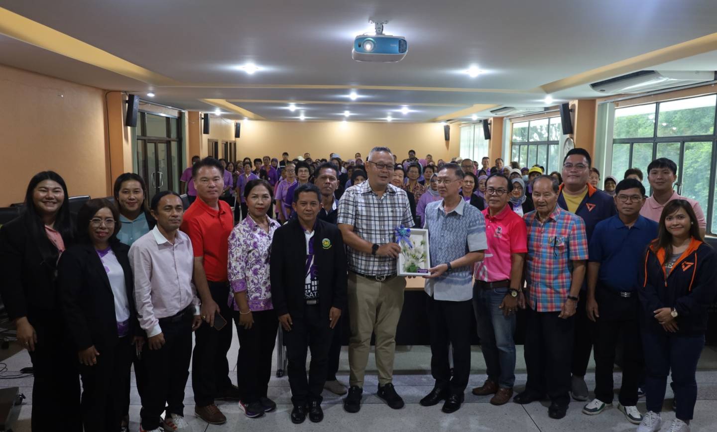 ต้อนรับคณะศึกษาดูงานจากเทศบาลเมืองสตูล จ.สงขลา