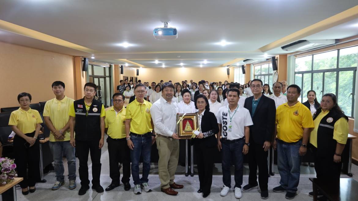 ต้อนรับคณะศึกษาดูงานจากเทศบาลนครสมุทรปราการ จ.สมุทรปราการ