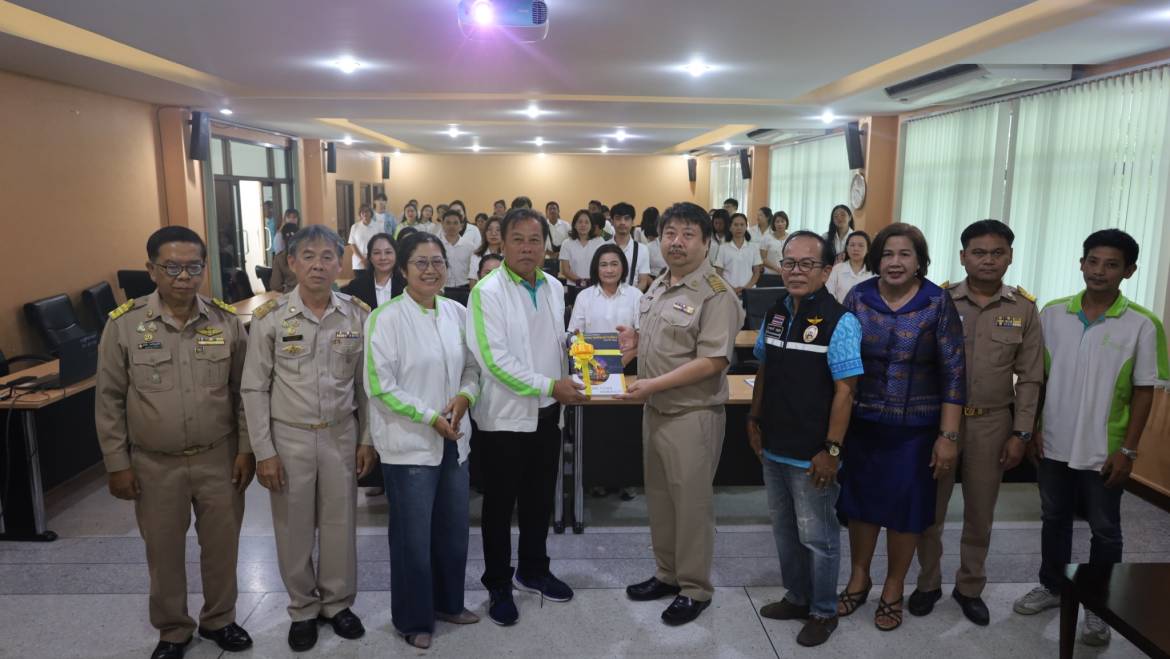 ต้อนรับคณะศึกษาดูงานจากเทศบาลนครสมุทรปราการ จ.สมุทรปราการ