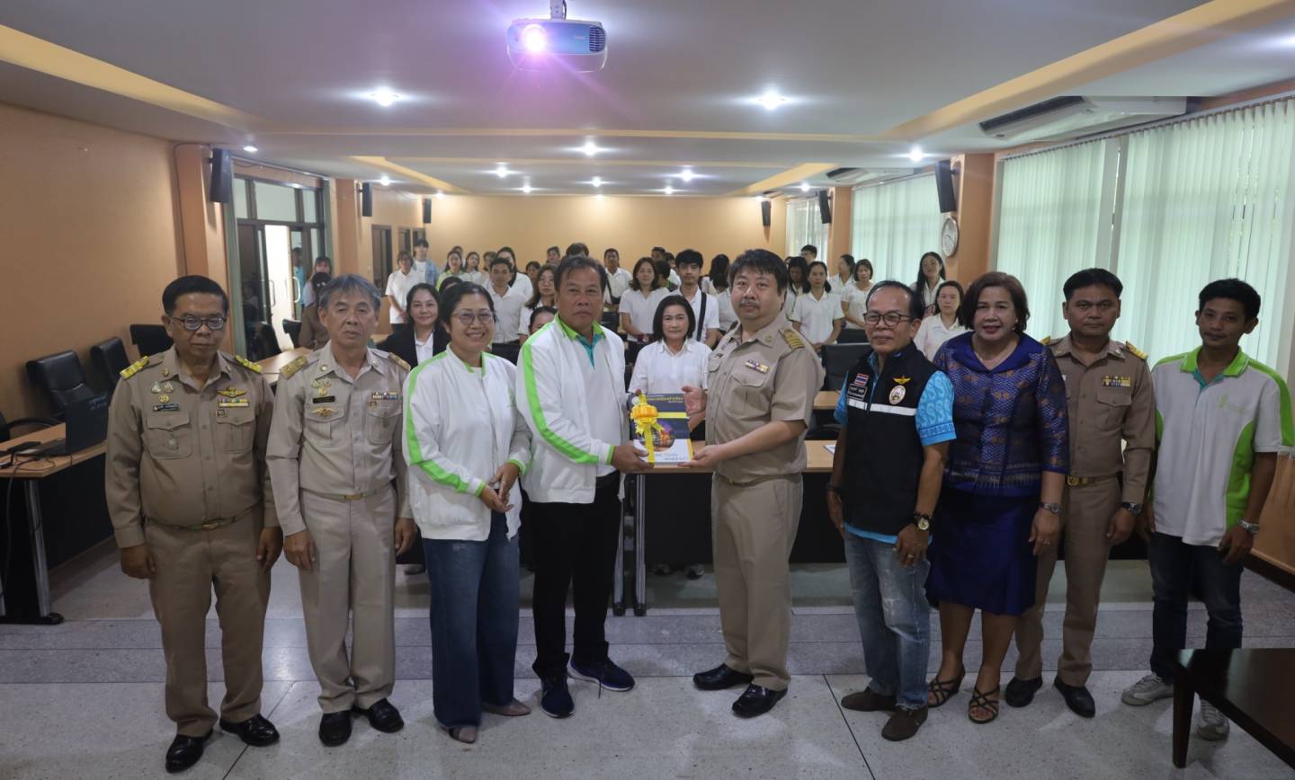ต้อนรับคณะศึกษาดูงานจากเทศบาลนครสมุทรปราการ จ.สมุทรปราการ