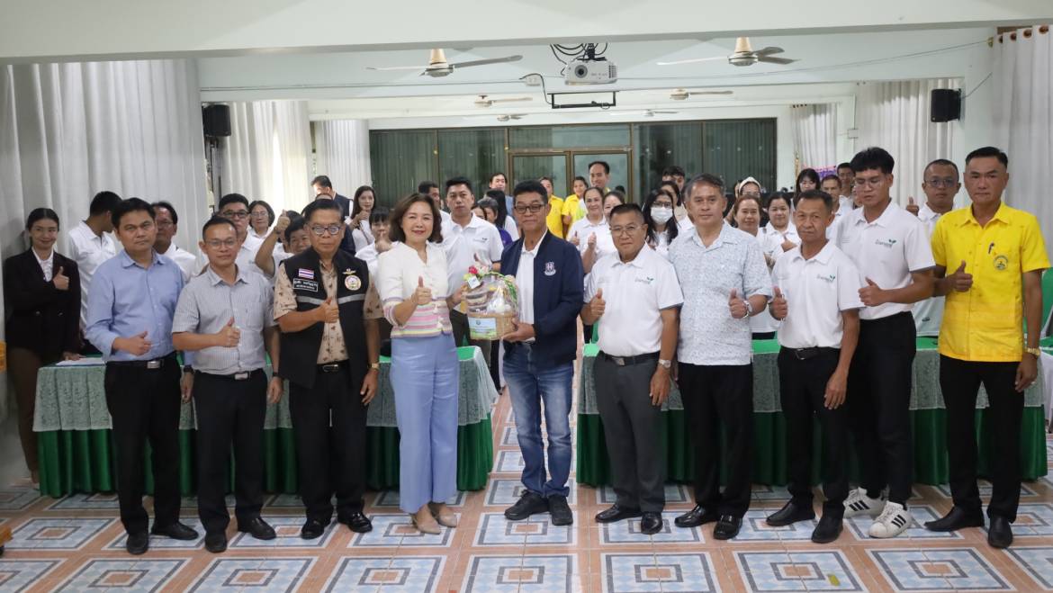 ต้อนรับคณะศึกษาดูงานเทศบาลเมืองบางใหญ่ จ.นนทบุรี