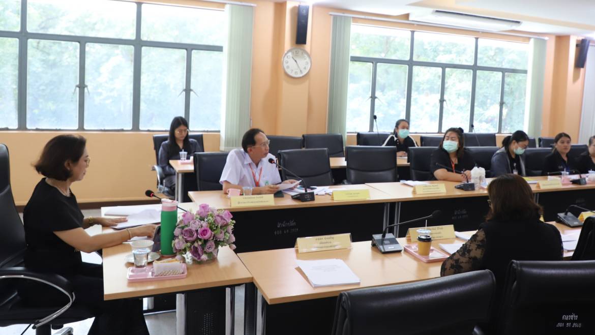 ประชุมหารือแผนดำเนินงาน แนวทางการขออนุมัติงบการสนับสนุนผู้ปฏิบัติงานเจ้าหน้าที่ดูแลผู้สูงอายุ (Caregiver-CG)