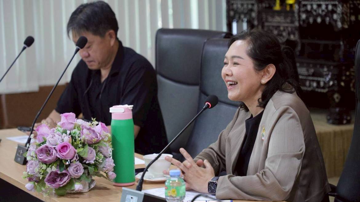 ประชุมเตรียมความพร้อม งานสืบสานประเพณีสงกรานต์ ปี 2569