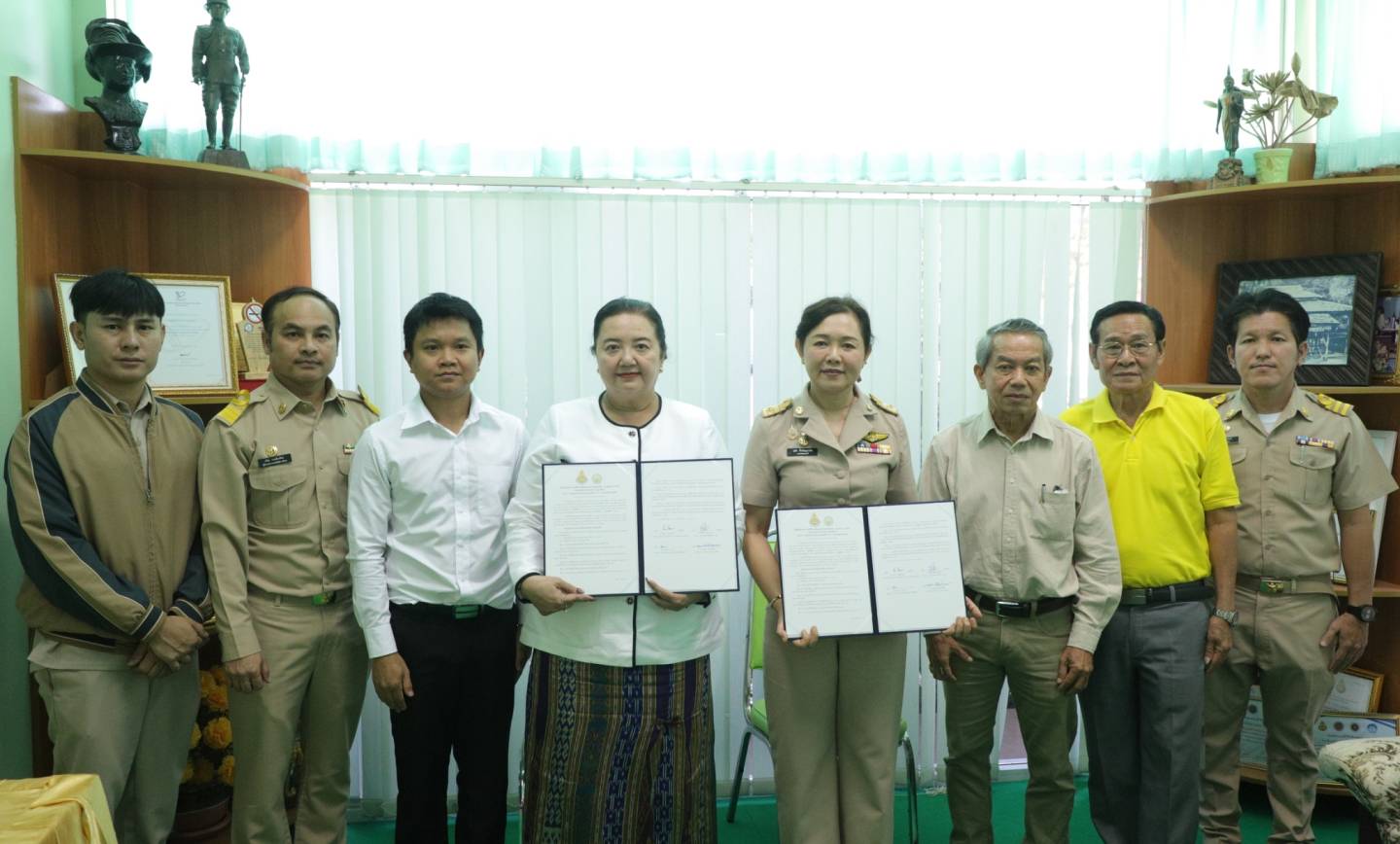 ลงนามบันทึกข้อตกลงร่วมกัน (MOU) ระหว่างเทศบาลเมืองปากช่อง และโรงเรียนบ้านปากช่อง (คุรุสามัคคี 1)