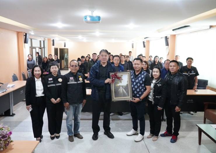 ต้อนรับคณะศึกษาดูงานเทศบาลตำบลท่ามะขาม จ.กาญจนบุรี