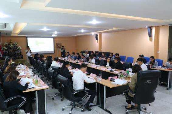 ประชุมคณะกรรมการกองทุนหลักประกันสุขภาพ เทศบาลเมืองปากช่อง