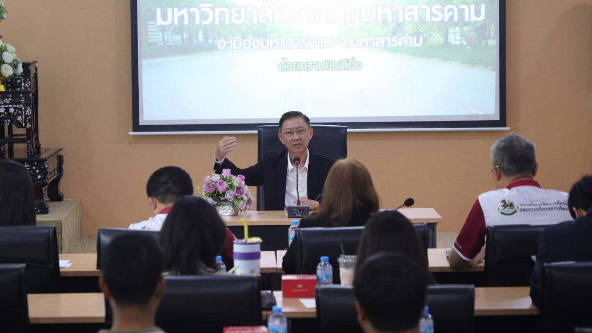 ต้อนรับคณะศึกษาดูงานเทศบาลตำบลพนมไพร จ.ร้อยเอ็ด