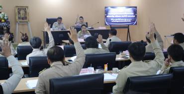 ประชุมสภาเทศบาลเมืองปากช่อง สมัยสามัญ สมัยแรก ประจำปี 2569