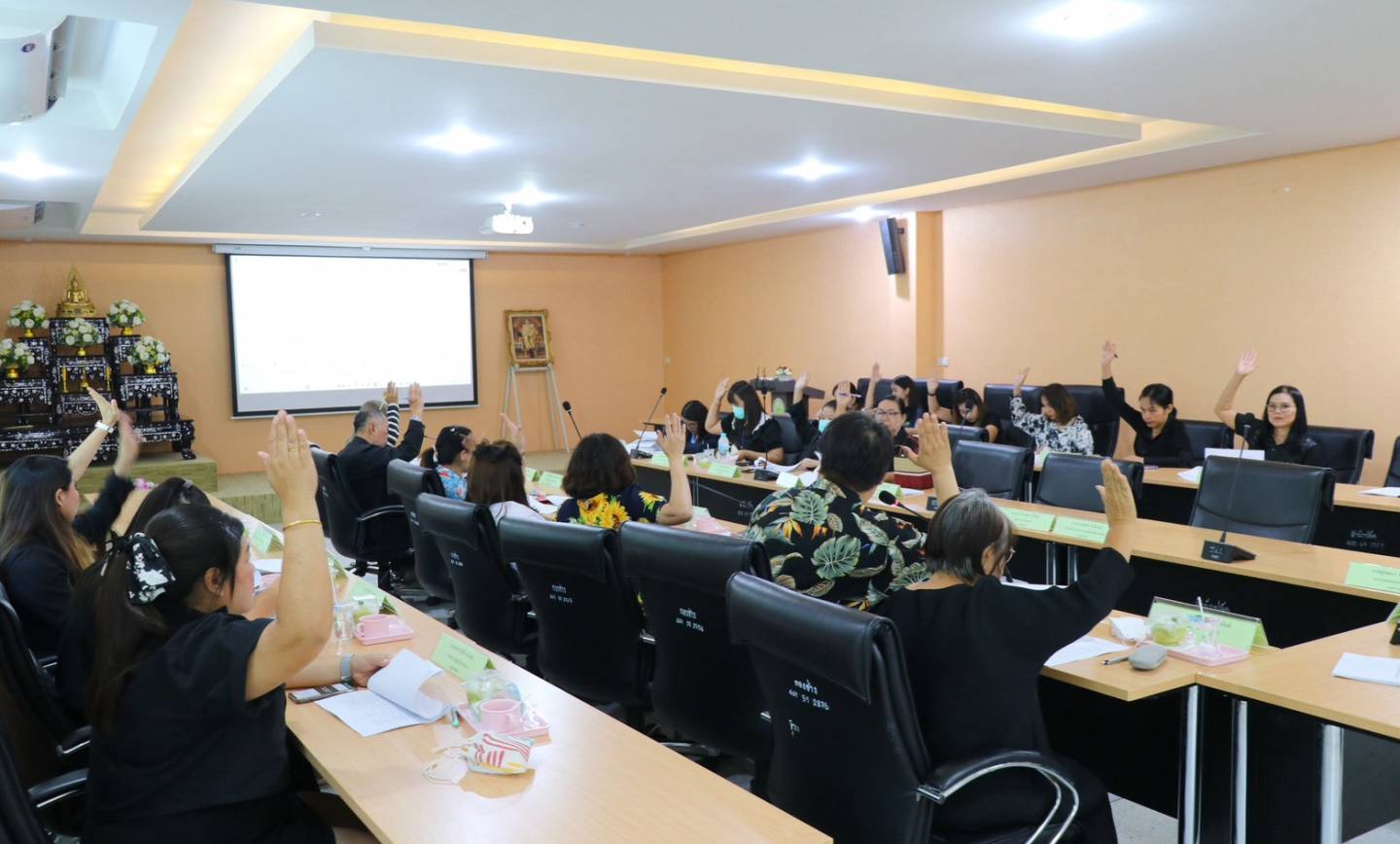 ประชุมคณะอนุกรรมการกองทุนหลักประกันสุขภาพ เทศบาลเมืองปากช่อง ครั้งที่ 4/2569